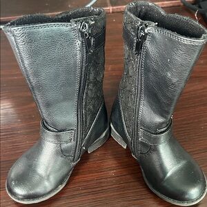 Stylish Black Kids Boots